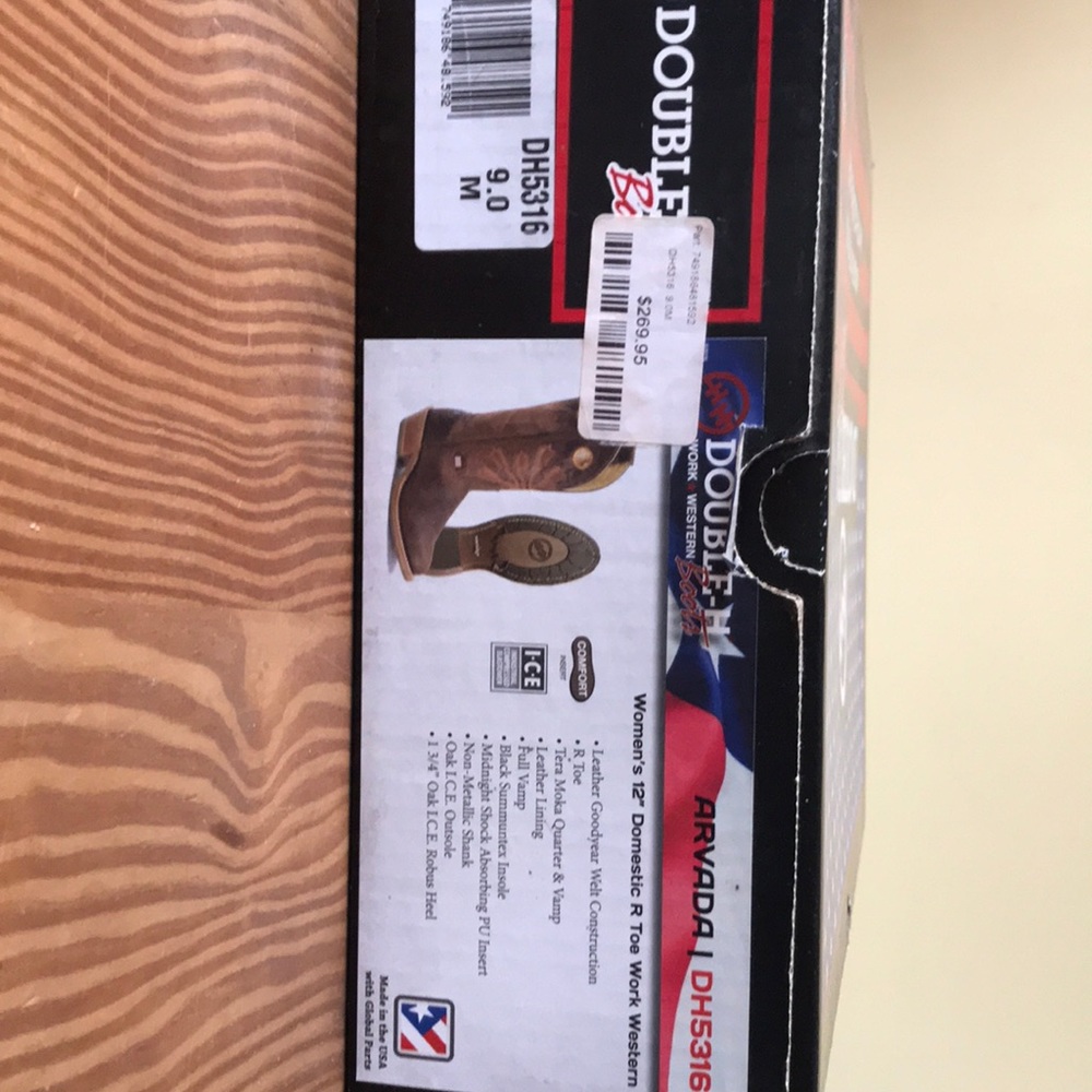 Double H size 9